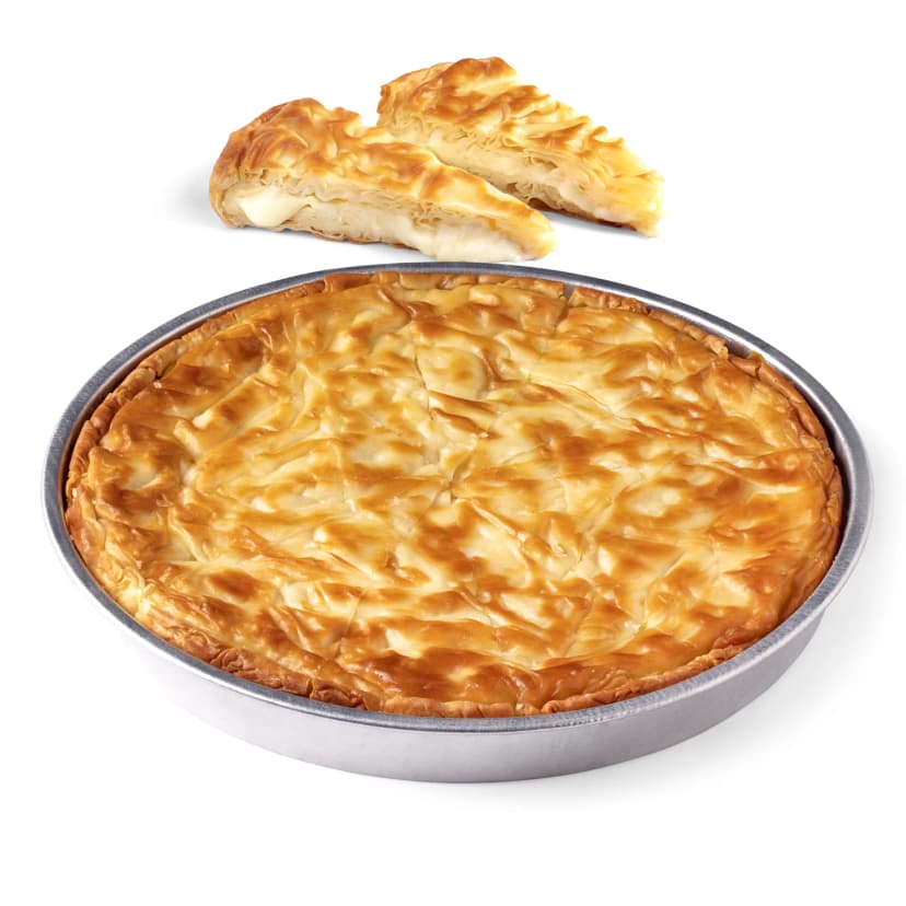 Borek, Anatolian Cheese Pastry, Round Tray-Carrot Slice