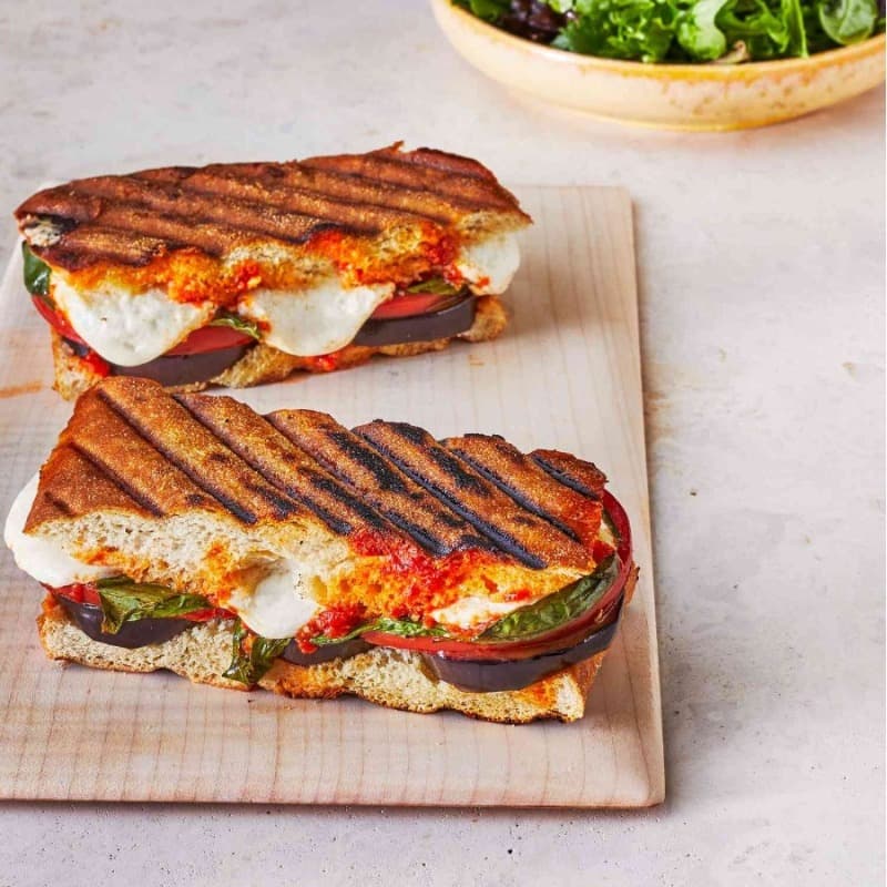 Eggplant Panini (V)