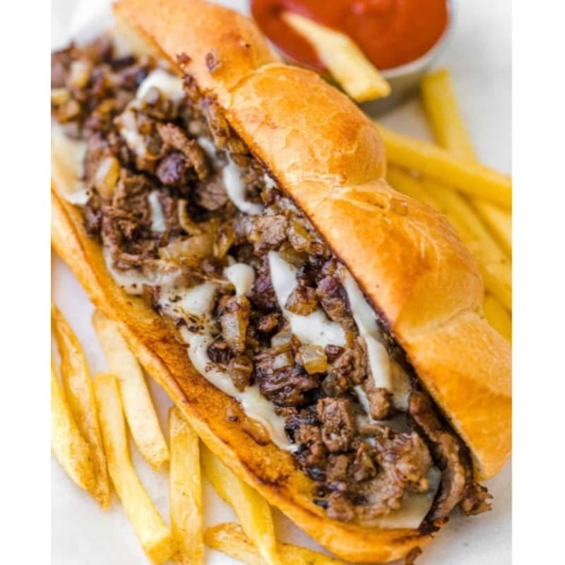 Philly Cheesesteak Sub Combo