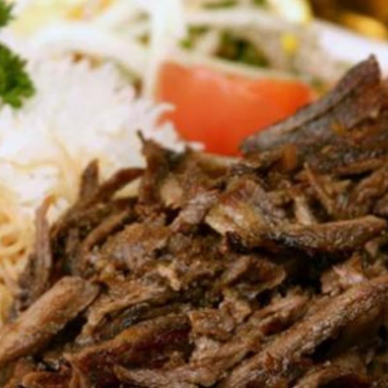 Beef Shawarma with Rice