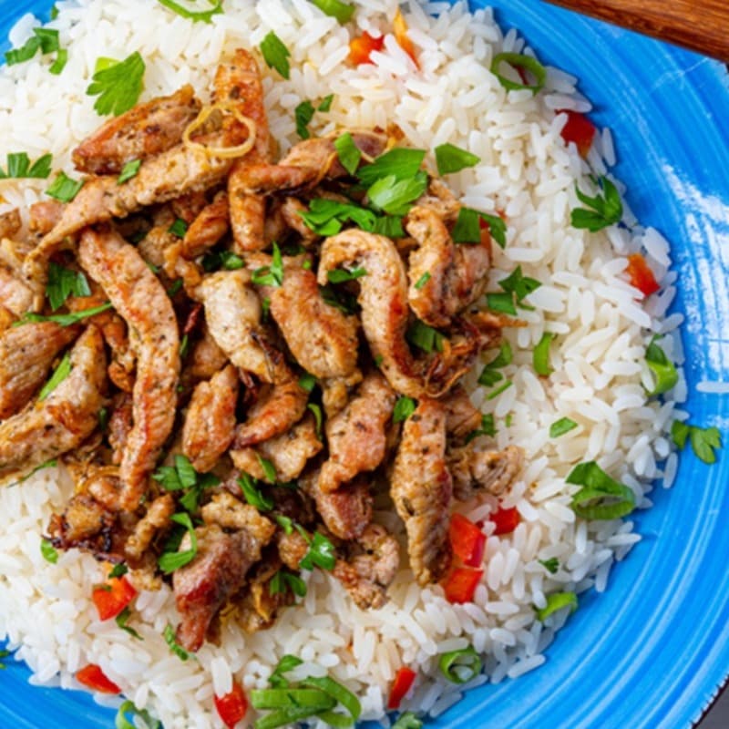 Chicken Shawarma with Rice