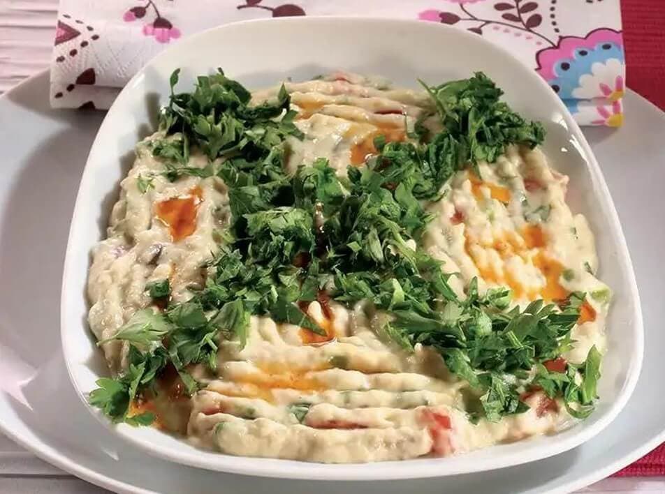 Baba Ghanoush with Yogurt